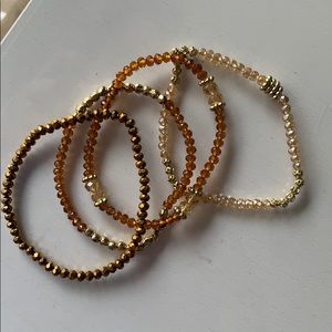 4 Brown Bracelets 🧡🤎